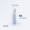 RA DIAMOND BUR TAPER FLAT END