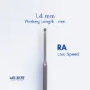 RA CARBIDE ENDO PULP CHAMFER ACCESS BUR (32MM)