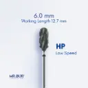 TUNGSTEN CARBIDE BUR FOR CVD COATING - CROSS CUT SUPER COARSE