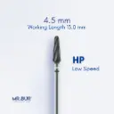 TUNGSTEN CARBIDE BUR FOR CVD COATING - PLAIN CUT COARSE