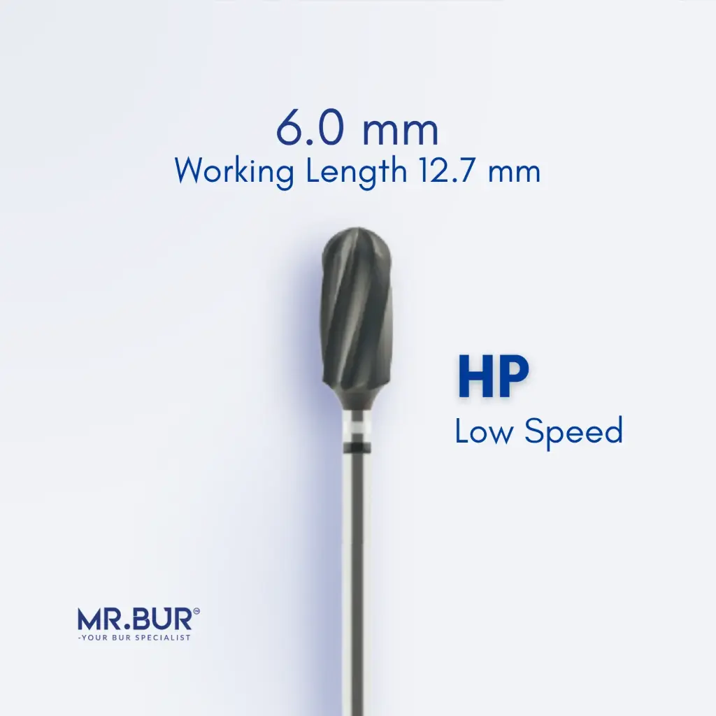 TUNGSTEN CARBIDE BUR FOR CVD COATING - PLAIN CUT SUPER COARSE