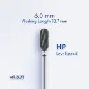 TUNGSTEN CARBIDE BUR FOR CVD COATING - PLAIN CUT SUPER COARSE
