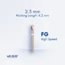FG FINISHING CARBIDE EGG - CF379UF.314.023