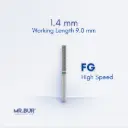 FG DIAMOND CYLINDER FLAT END