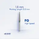 FGS DIAMOND TAPER ROUND END