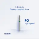 FGS DIAMOND TAPER ROUND END