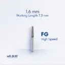 FGS DIAMOND TAPER ROUND END