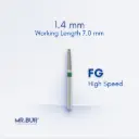 FG DIAMOND TAPER FLAT END