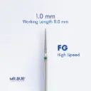 FGXXL MOS DIAMOND SURGICAL ROOT SEPERATION BUR