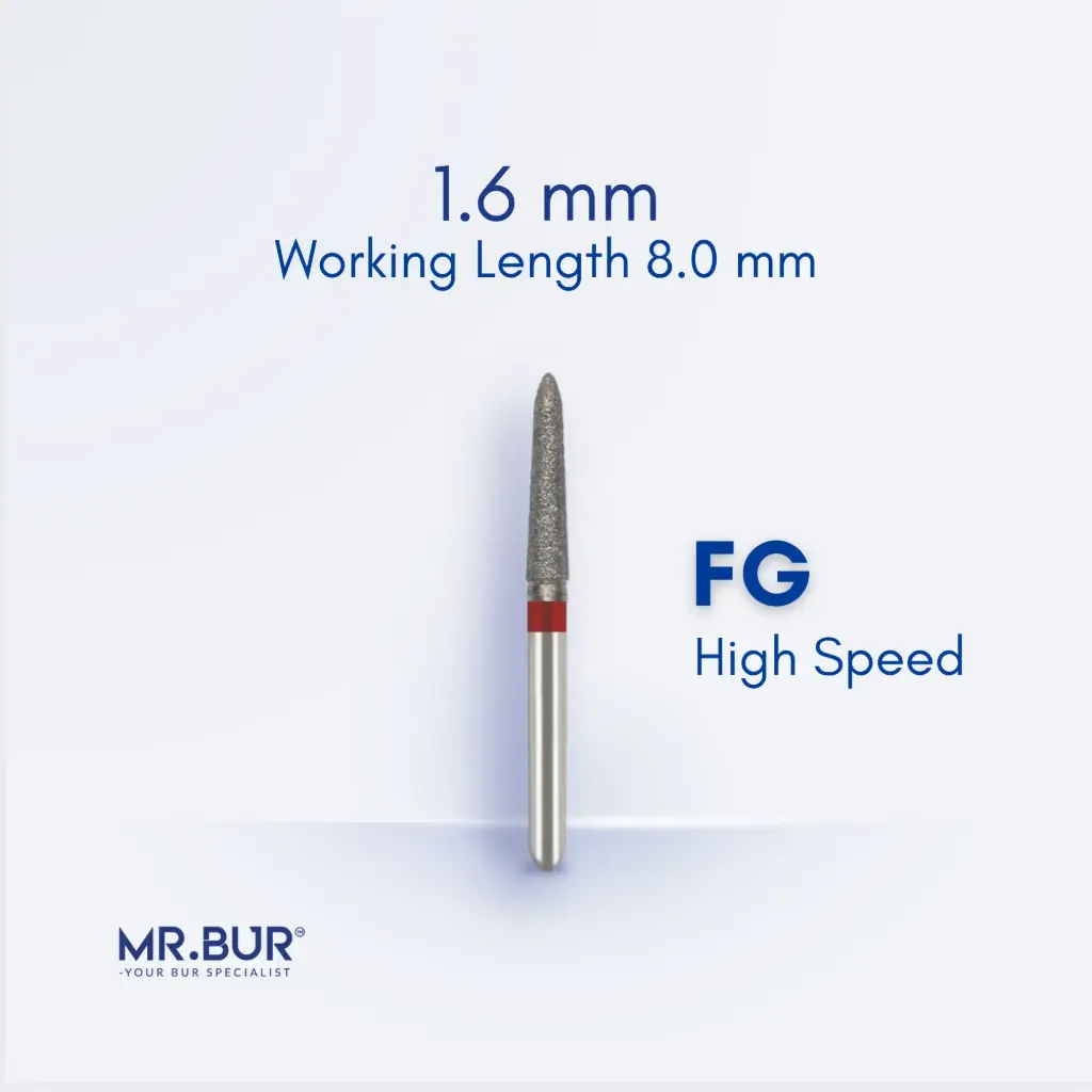 FG DIAMOND TAPER TORPEDO FINE