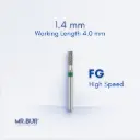 FG DIAMOND CYLINDER FLAT END